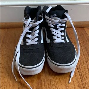 Vans high top sneakers